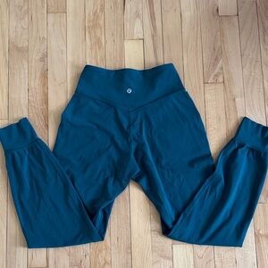 Lululemon Womens Teal Leggings - High Waist Active Bottoms